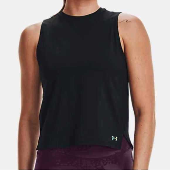 Under Armour RUSH Women's Black tank - Picture 1 of 7